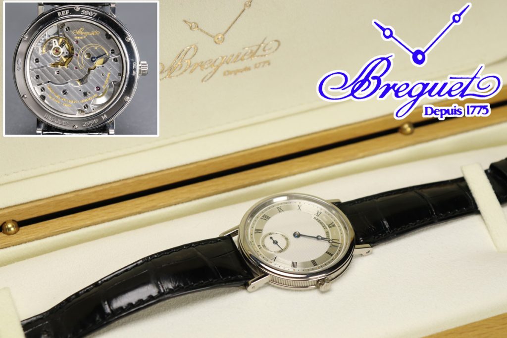 BREGUET/ﾌﾞﾚｹﾞ/ｸﾗｼｯｸﾂｲﾝﾊﾞﾚﾙ/ﾊﾟﾜｰﾘｻﾞｰﾌﾞRef5907/メンズWG750ｼｰｽﾙｰﾊﾞｯｸ